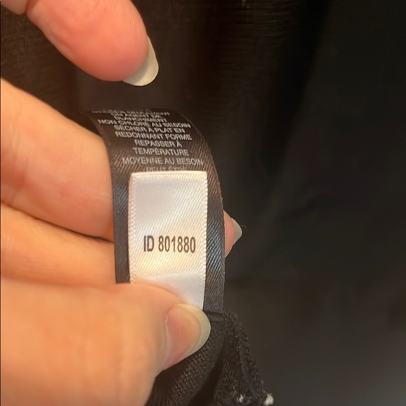 White House Black Market Black & White Floral spring Sweater short sleeve - Picture 11 of 11